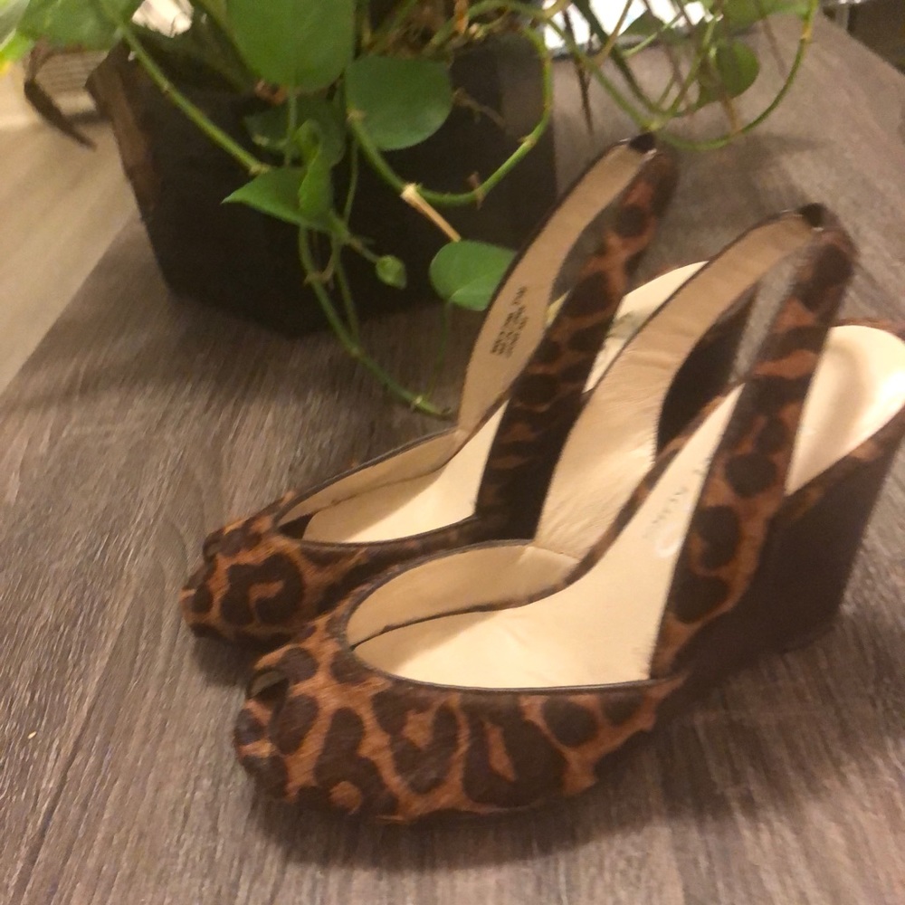 Michael Kors - open toe wedge